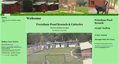 Desktop Screenshot of fpkennels.com